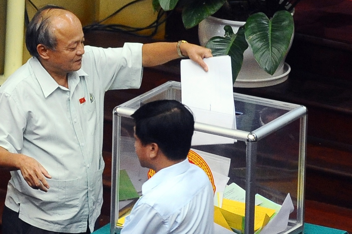 Quốc hội lấy phiếu tín nhiệm ảnh 3 Quoc hoi lay phieu tin nhiem anh 3