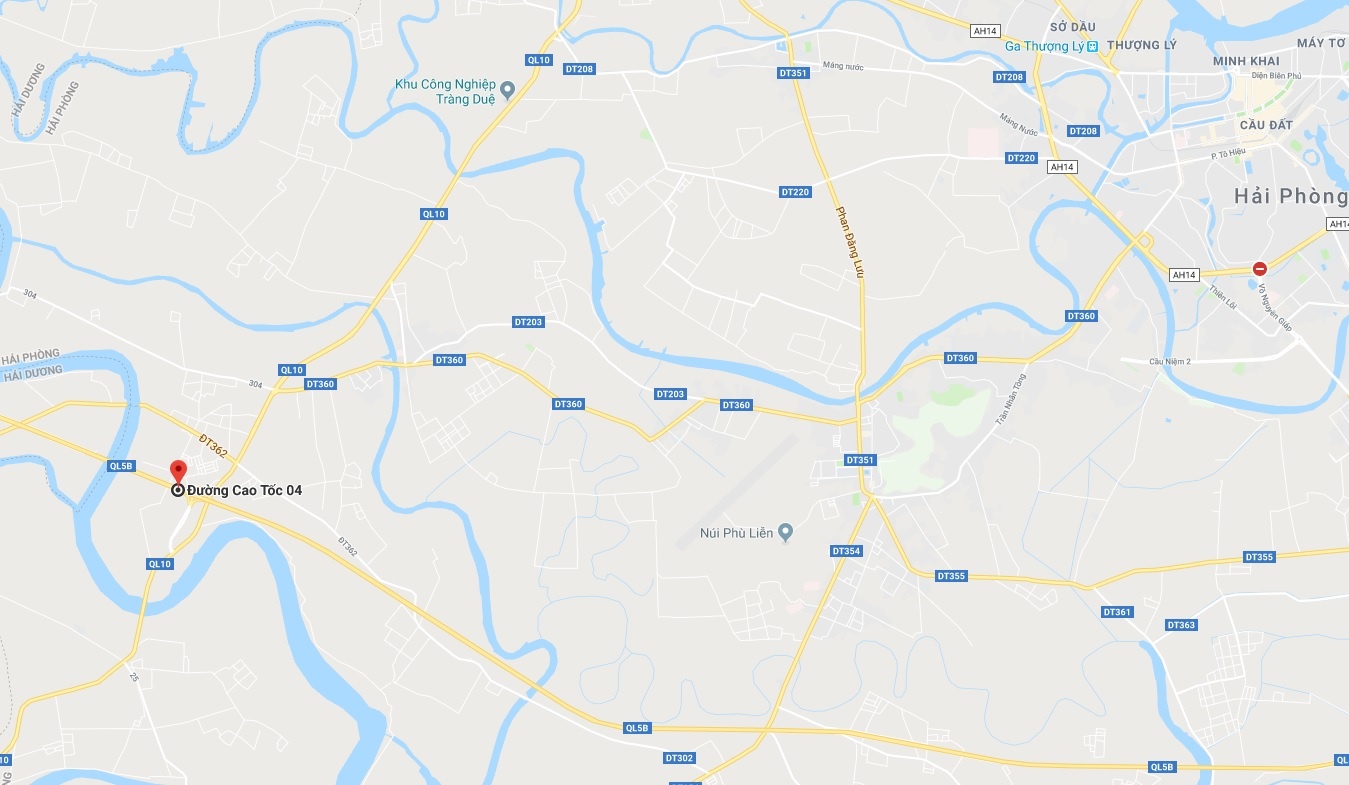 phat tai xe container di nguoc chieu anh 1