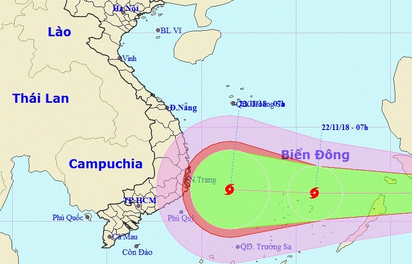 Nam Trung Bo chuan bi don con bao tiep theo hinh anh