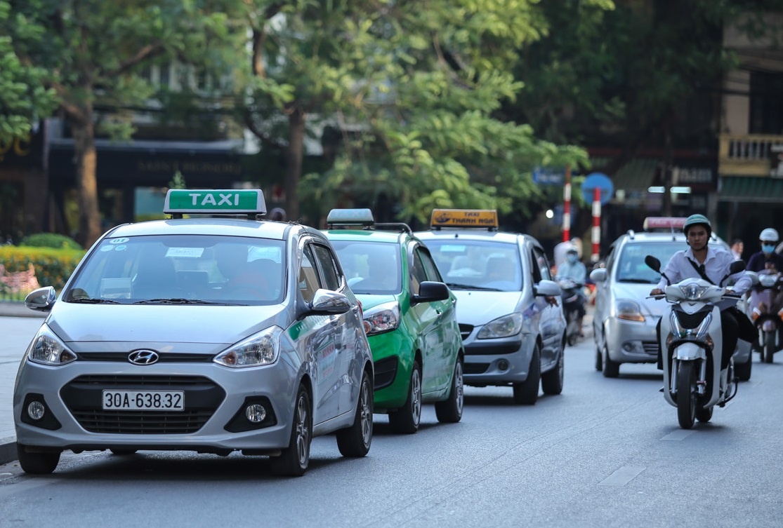 Quy định màu sơn taxi ảnh 1 Quy dinh mau son taxi anh 1