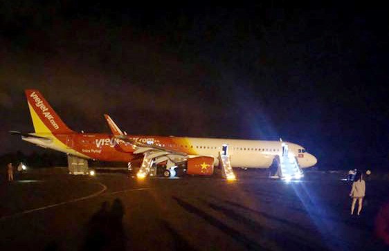 sự cố máy bay VietJet ảnh 1 su co may bay VietJet anh 1