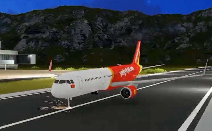 sự cố máy bay vietjet ảnh 1 su co may bay vietjet anh 1