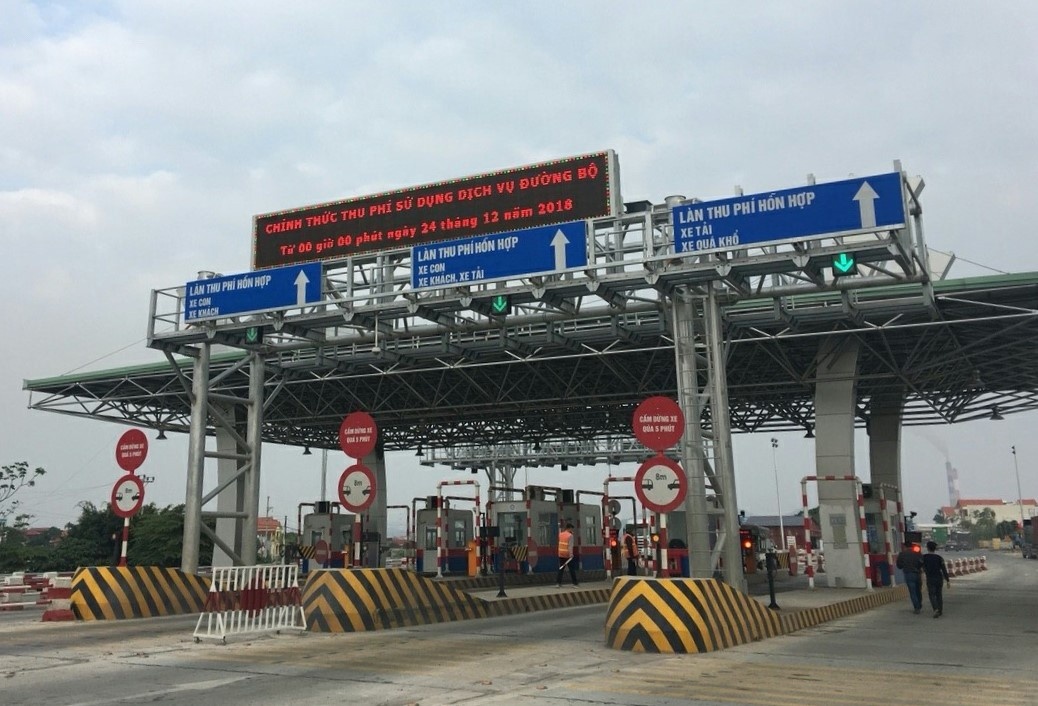 Thu phi BOT quoc lo 18 doan Bac Ninh - Uong Bi tu 24/12 hinh anh