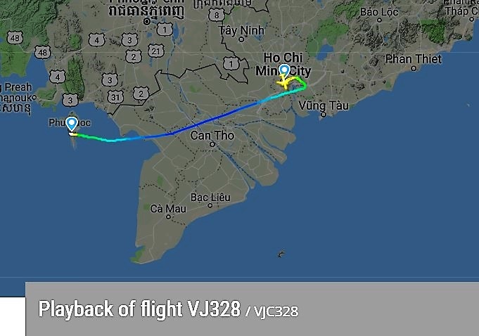 may bay VietJet buc lop anh 2