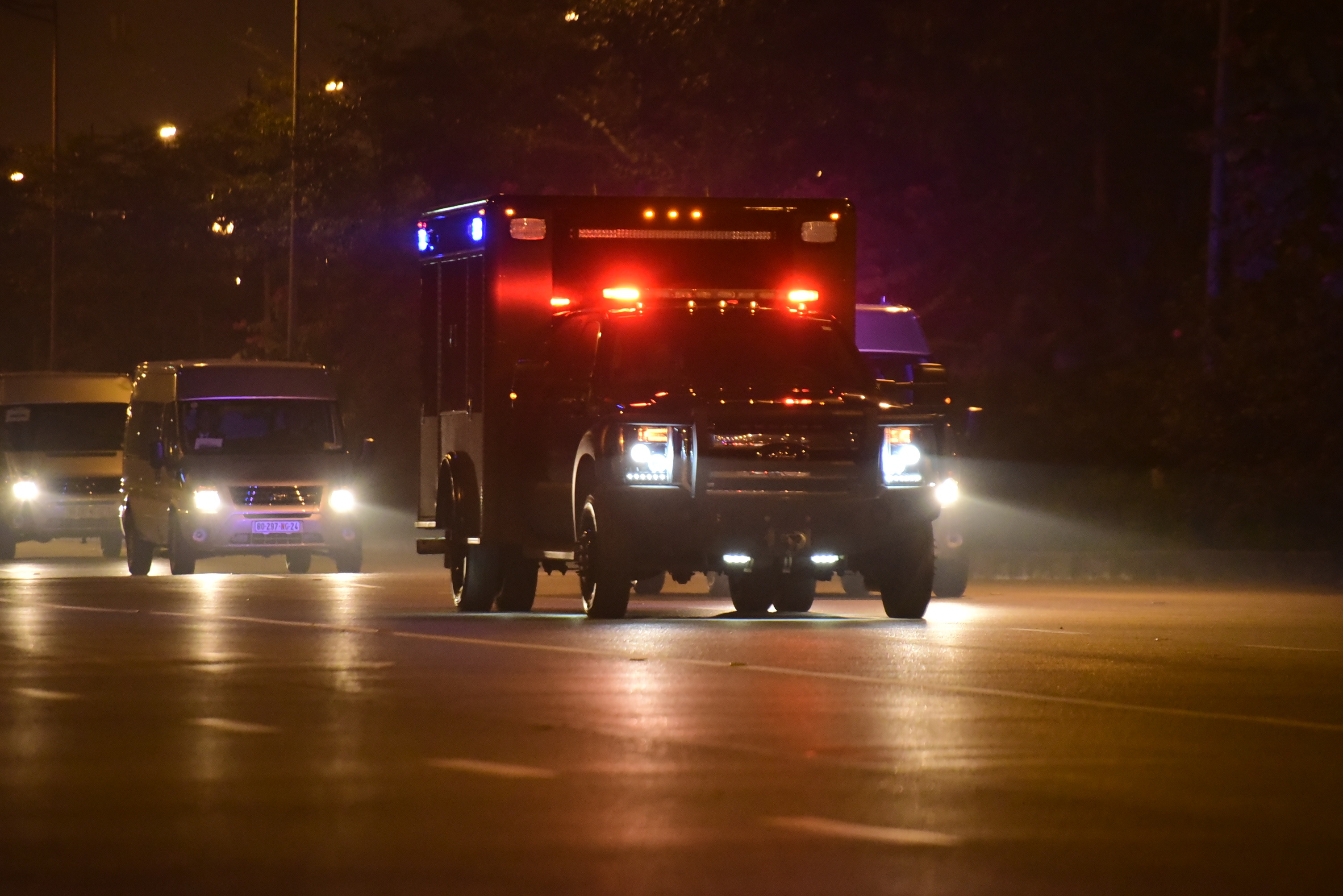 don tong thong My san bay Noi Bai anh 3