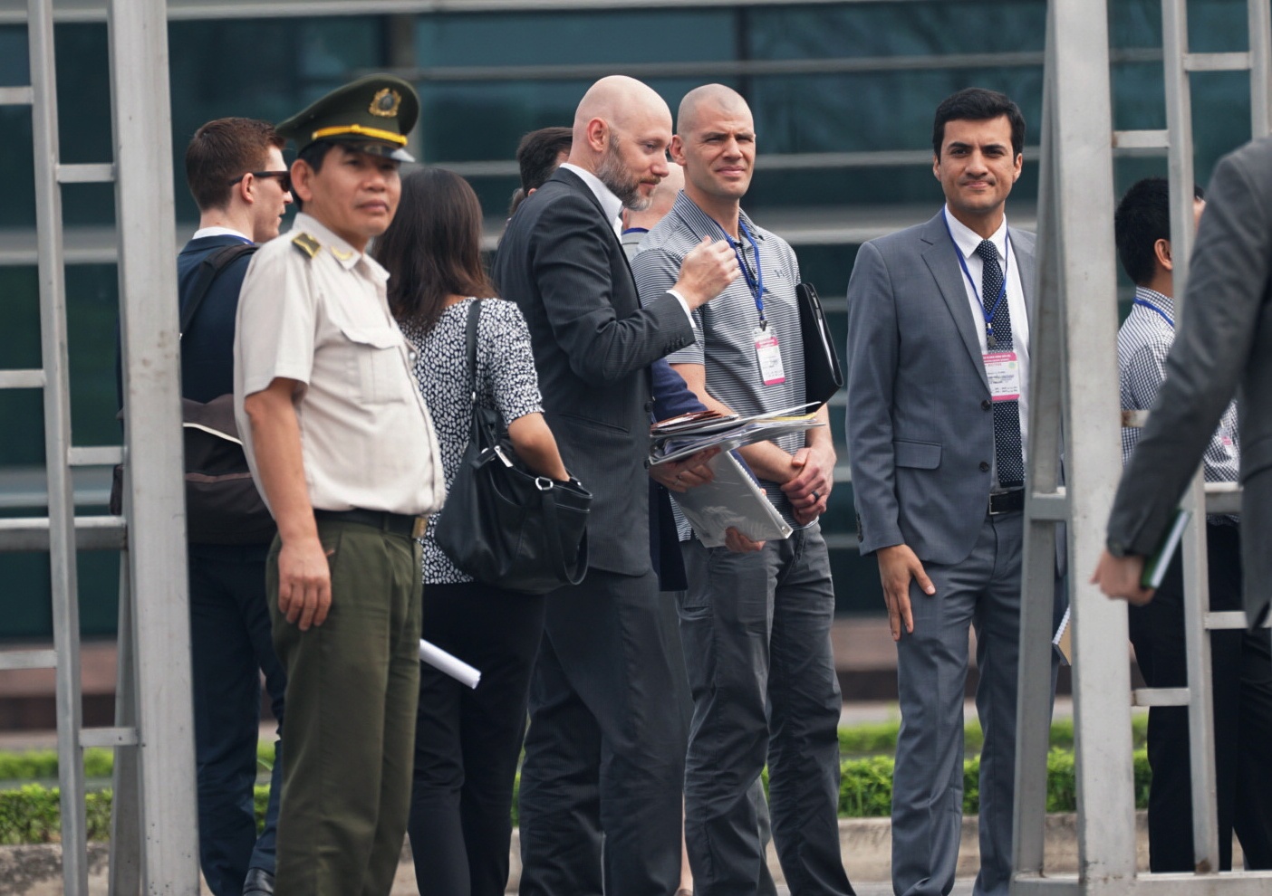 đón chuyên cơ tổng thống Mỹ ảnh 6 don chuyen co tong thong My anh 6