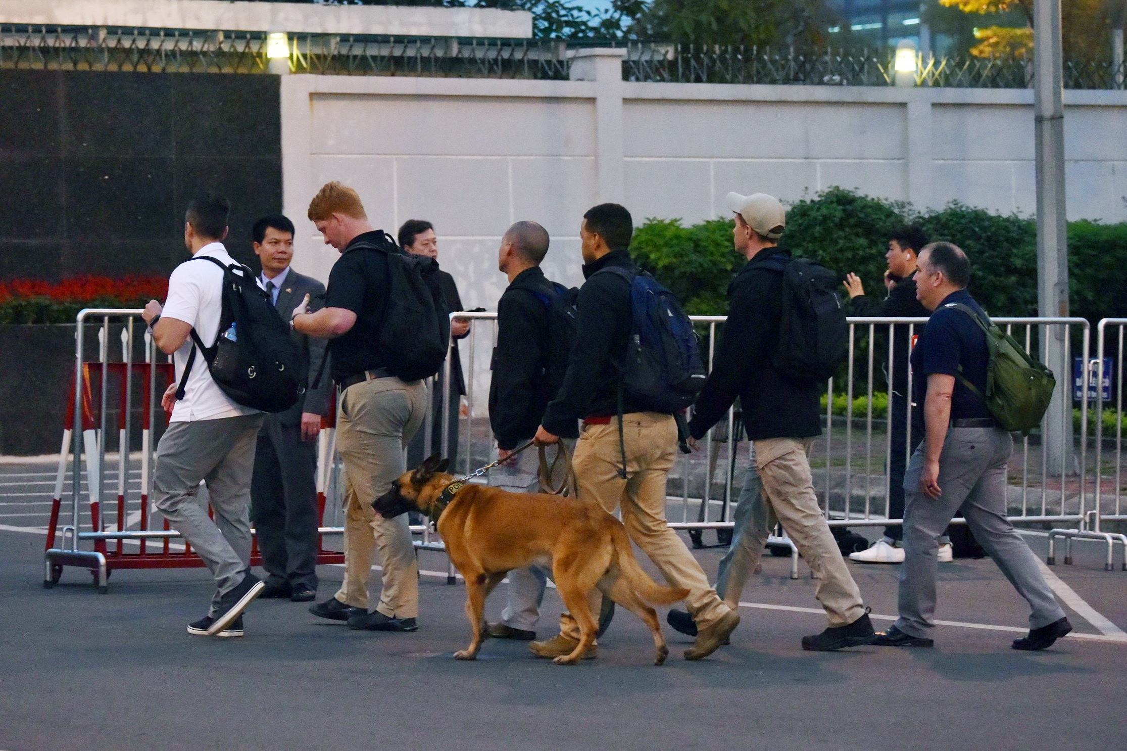 đón chuyên cơ tổng thống Mỹ ảnh 7 don chuyen co tong thong My anh 7