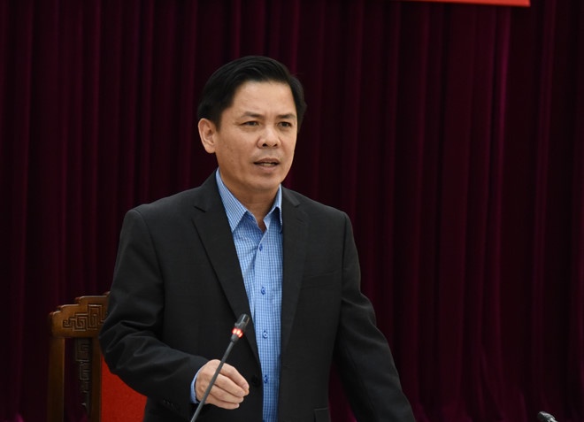 Bộ trưởng GTVT Nguyễn Văn Thể ảnh 1 Bo truong GTVT Nguyen Van The anh 1