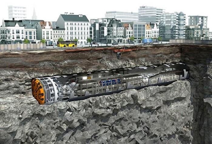 Rao duong thi cong Nhon - ga Ha Noi anh 2