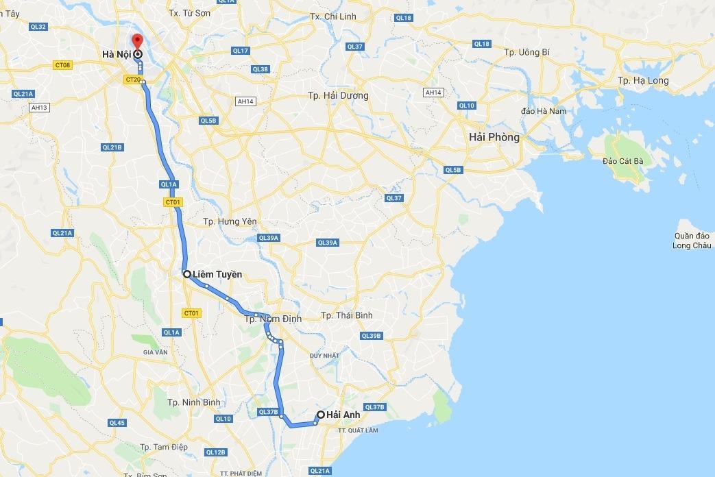 đạp xe từ Nam Định lên Hà Nội ảnh 2 dap xe tu Nam Dinh len Ha Noi anh 2