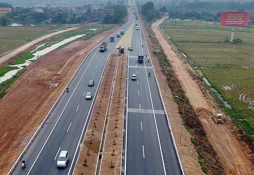 Cao toc Ha Noi - Bac Giang co nguy co dung thu phi hinh anh