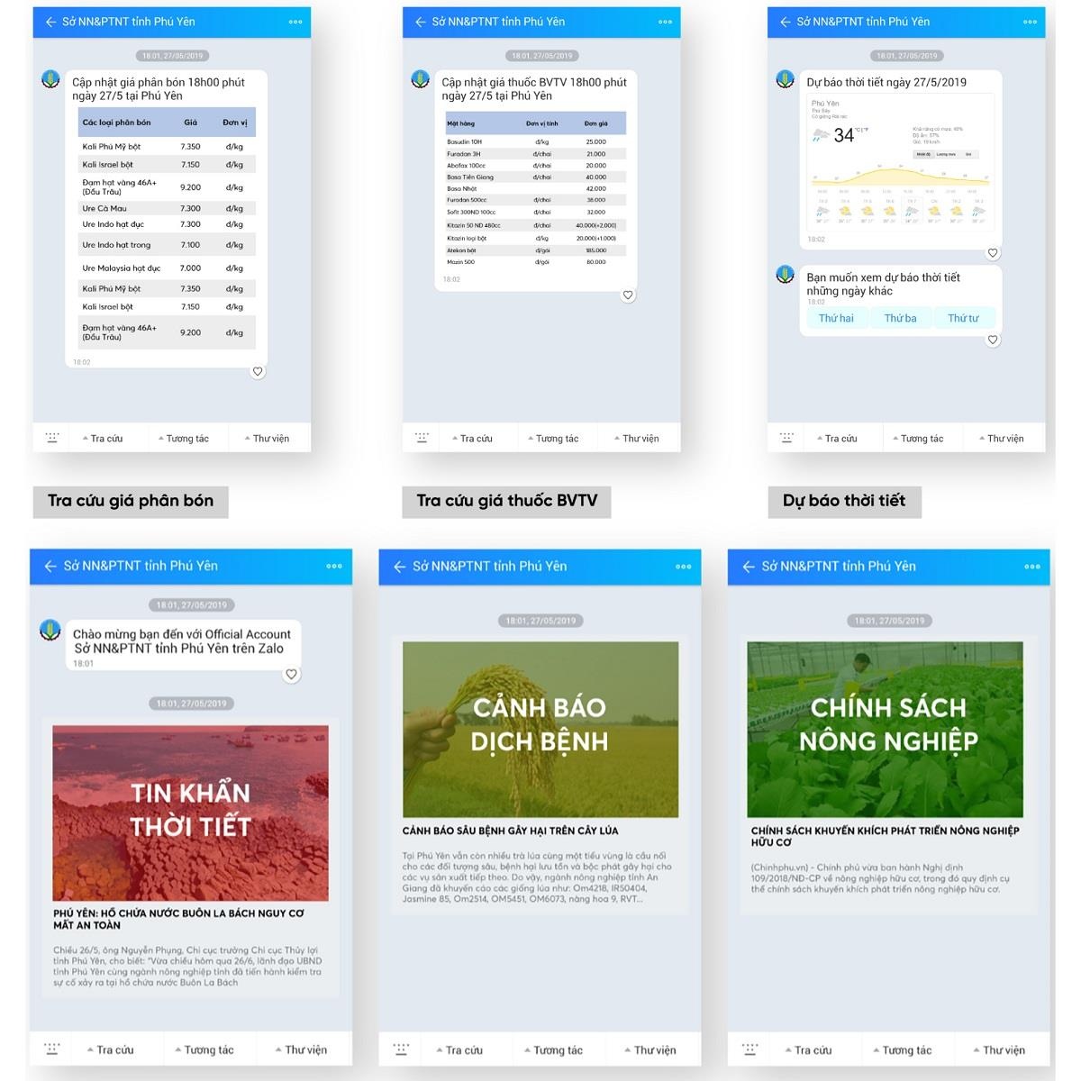 ap dung Zalo vao san xuat nong nghiep anh 1