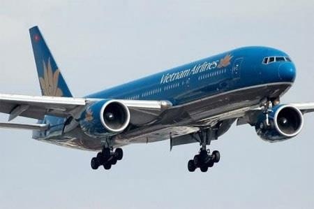 Va vao chim khi ha canh, may bay Vietnam Airlines mop mui hinh anh