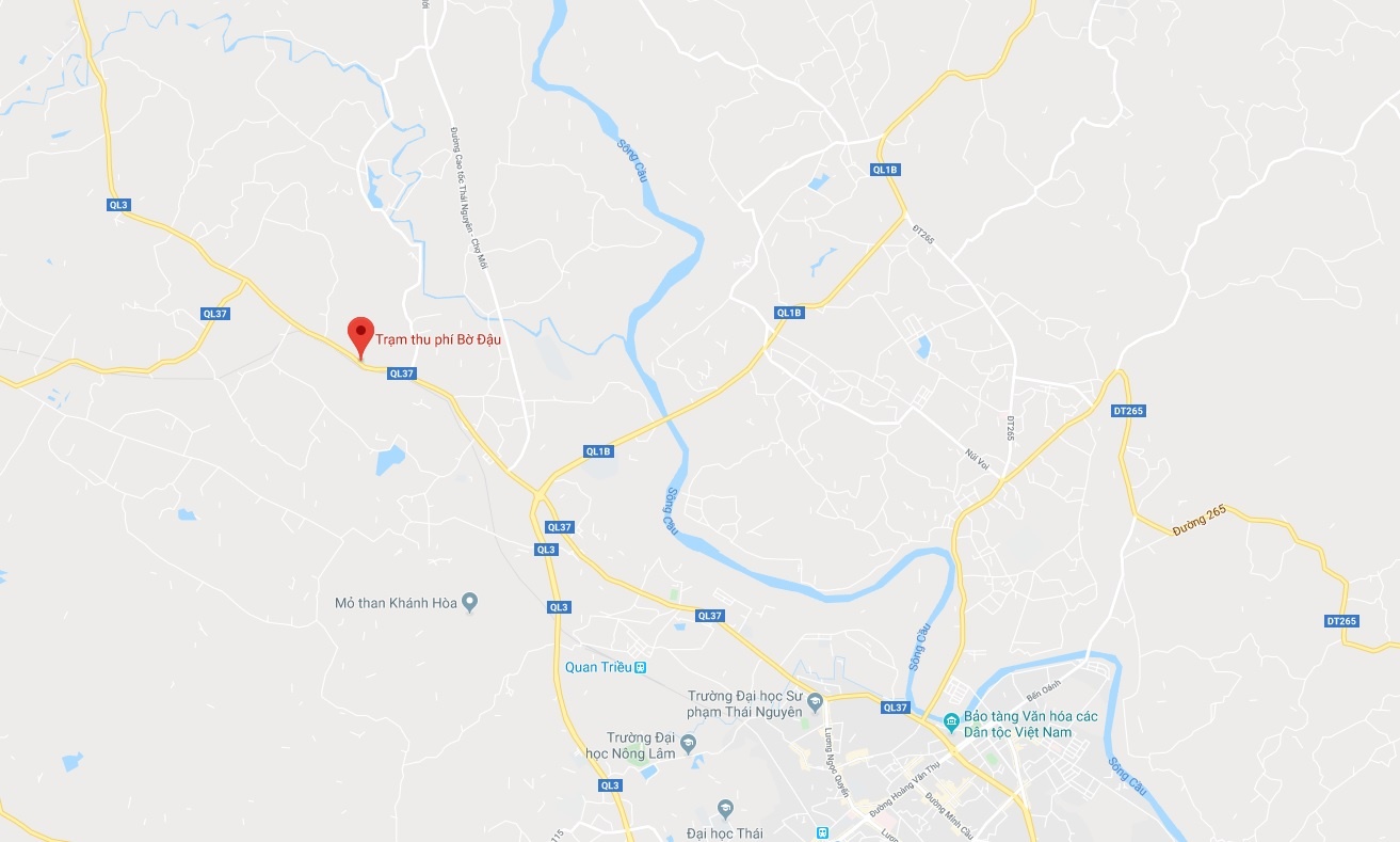 BOT Bờ Đậu thu phí trở lại ảnh 2 BOT Bo Dau thu phi tro lai anh 2