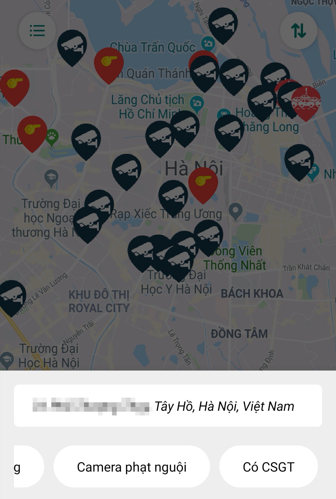 ung dung bao chot CSGT anh 1