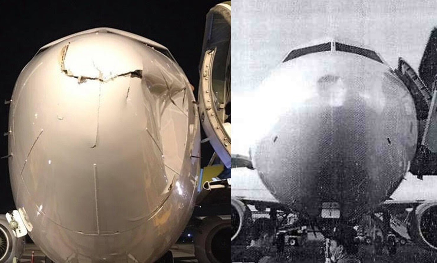 flycam dam vao may bay anh 1