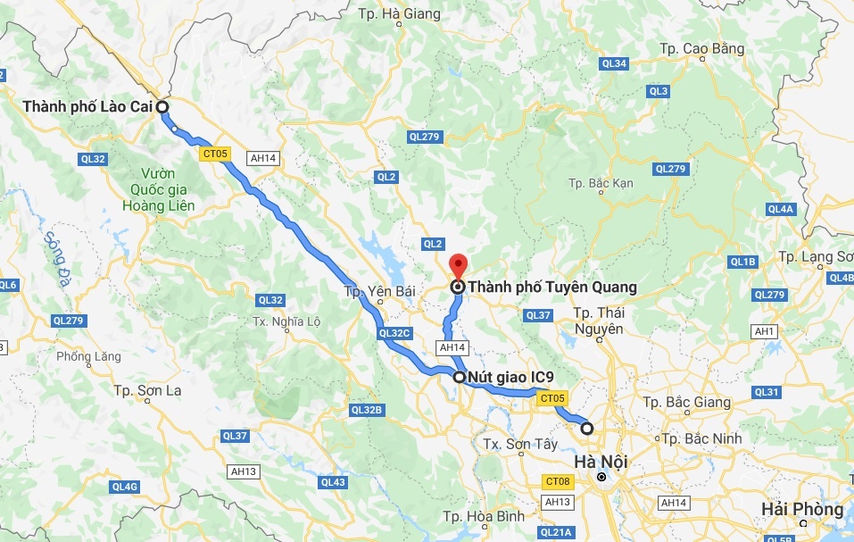 Phe duyet cao toc Tuyen Quang - Phu Tho anh 1