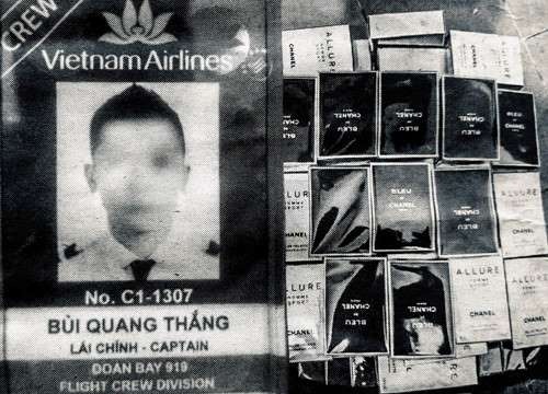 phi công Vietnam Airlines buôn lậu ảnh 1 phi cong Vietnam Airlines buon lau anh 1