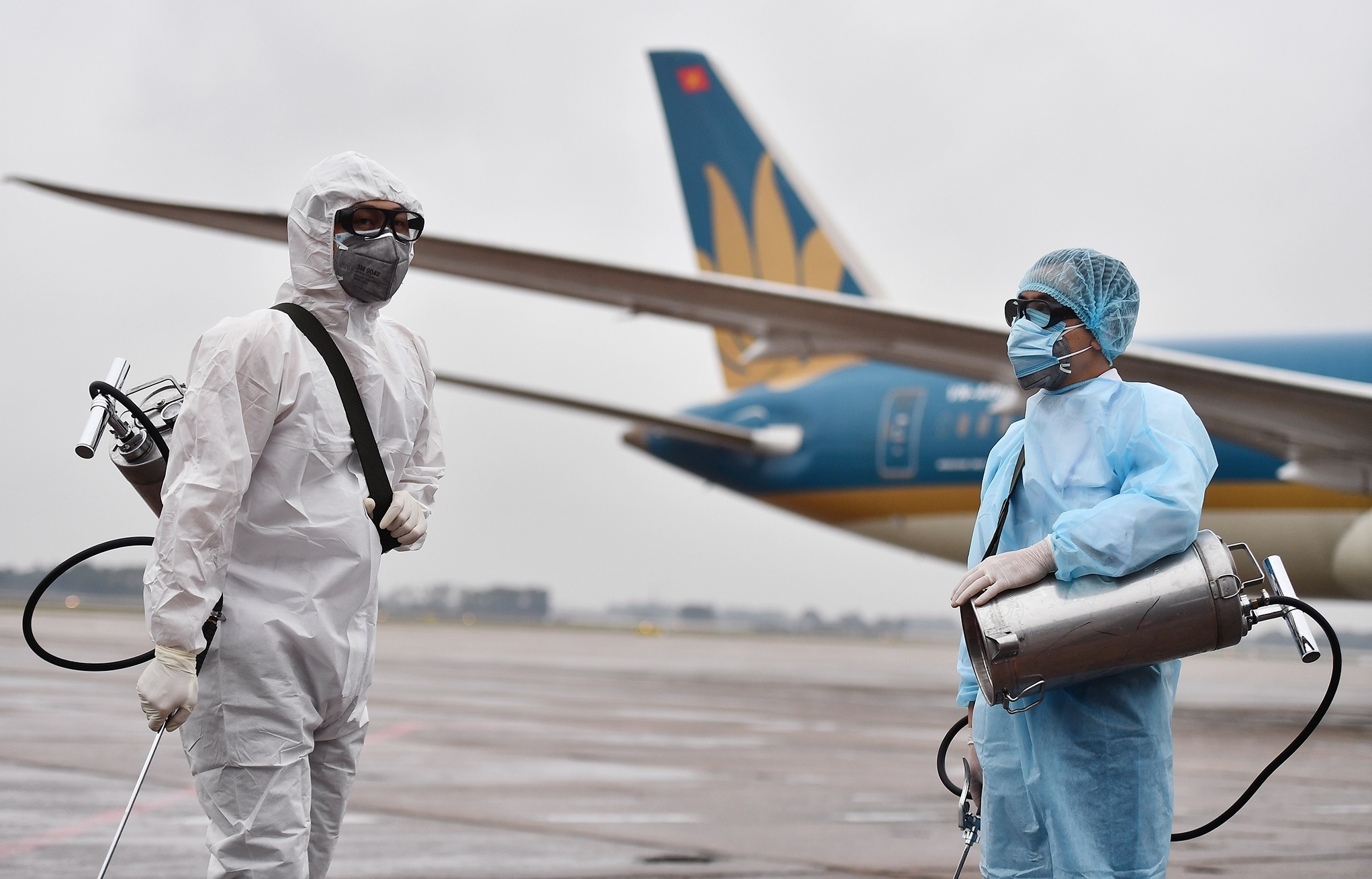 Bo tri bai do rieng biet cho cac chuyen bay den tu Han Quoc, Nhat Ban hinh anh