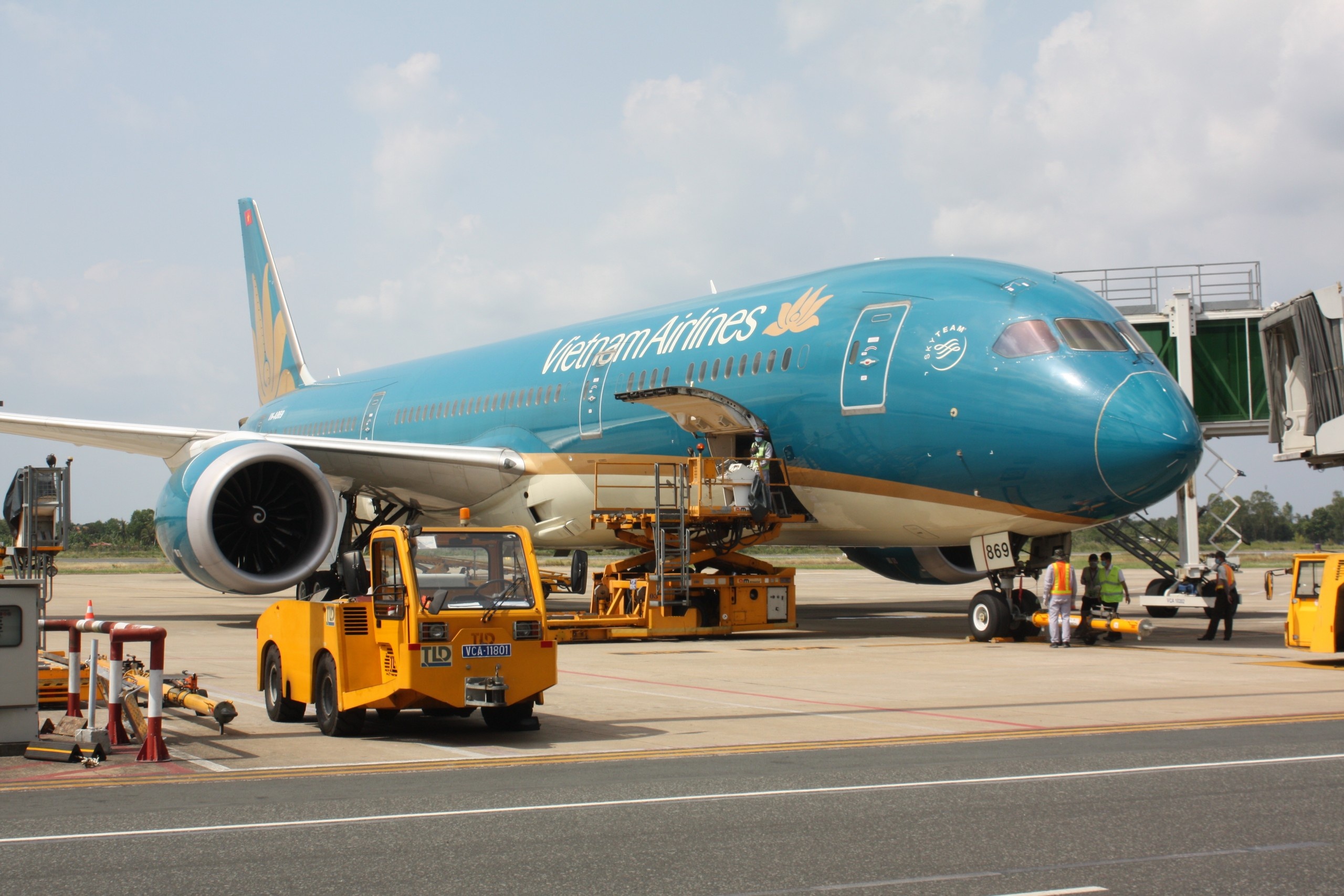 Vietnam Airlines tam dung tat ca duong bay den Han Quoc hinh anh