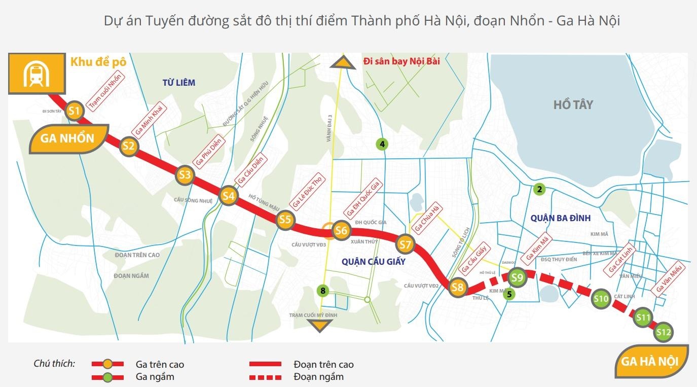 thi cong ga ngam Nhon - Ga Ha Noi anh 11
