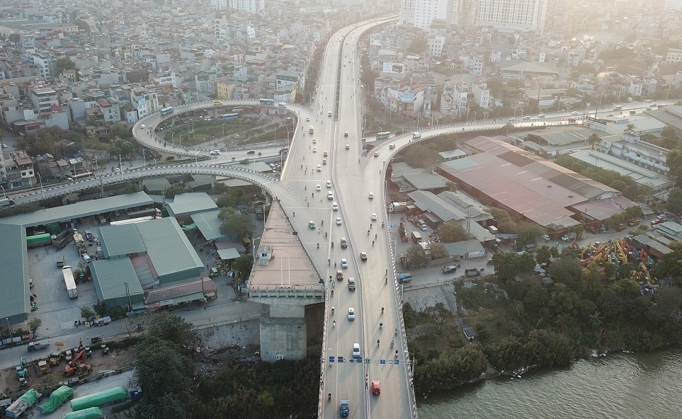 Khoi cong cau Vinh Tuy 2 som nhat trong thang 9 hinh anh