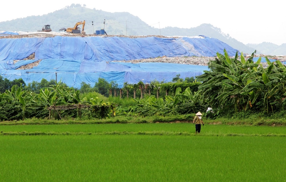 bai rac Nam Son o nhiem anh 1