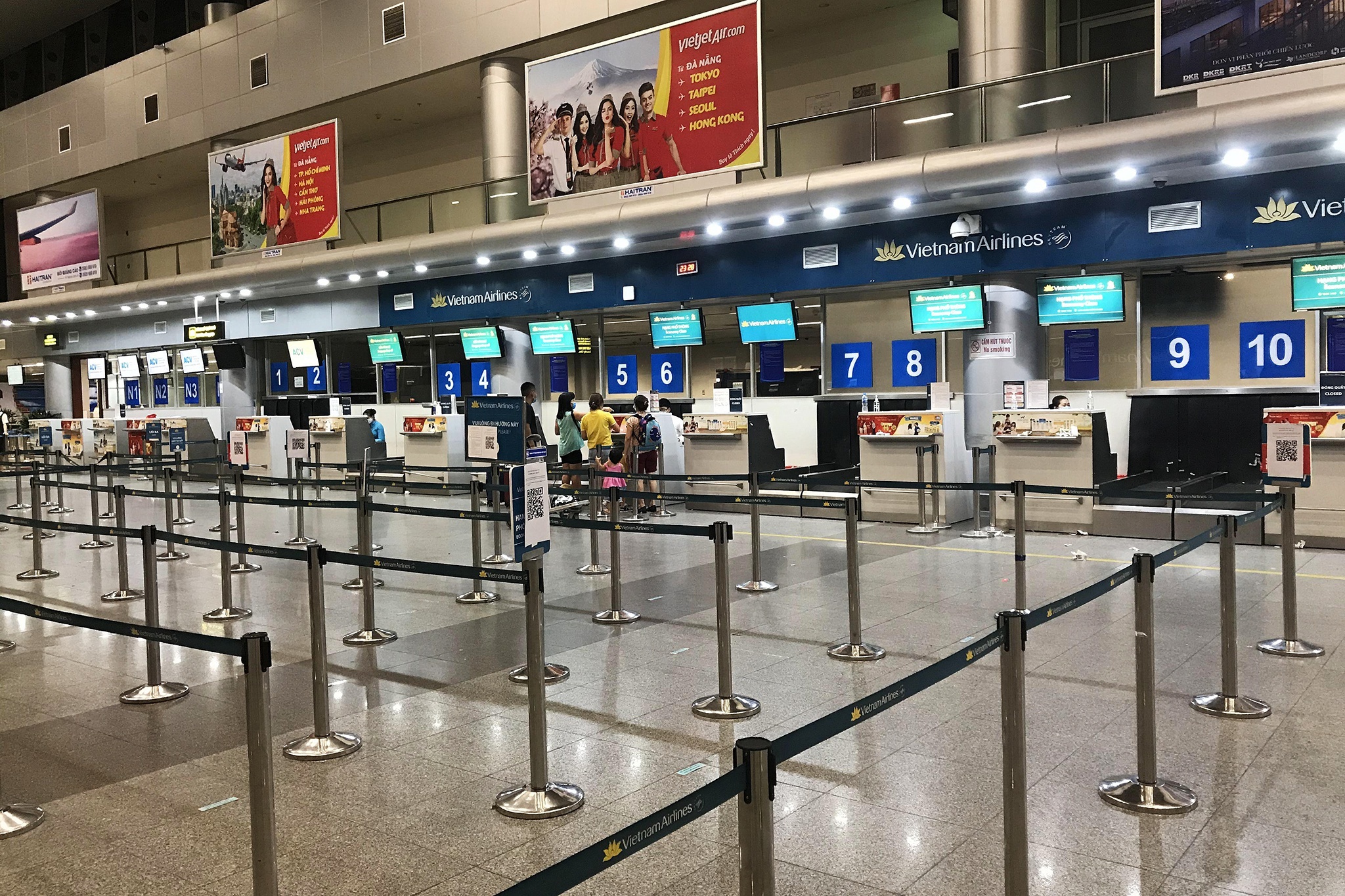 ho tro hanh khach bay Da Nang anh 1