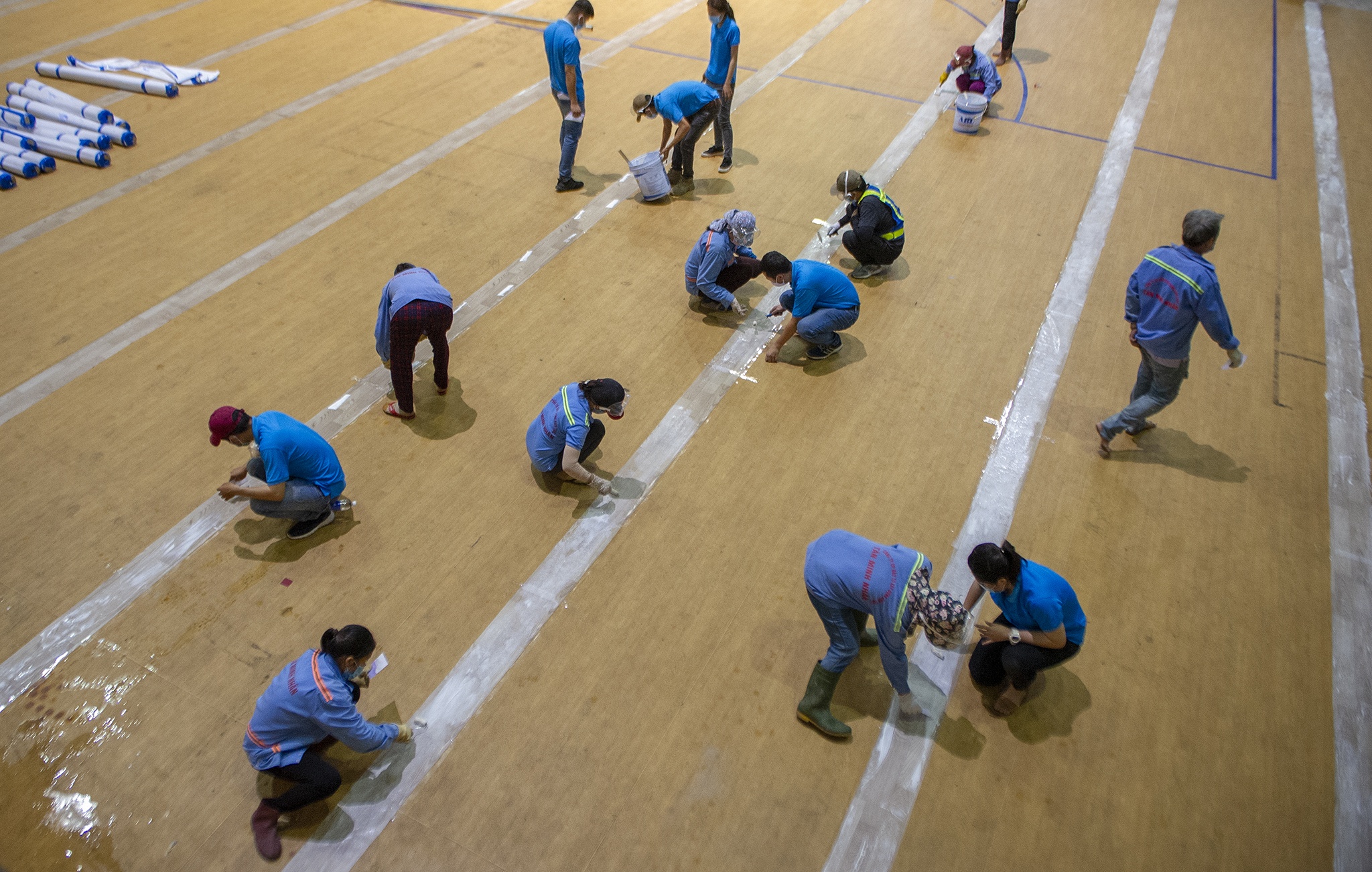 Thi cong benh vien da chien Da Nang anh 9