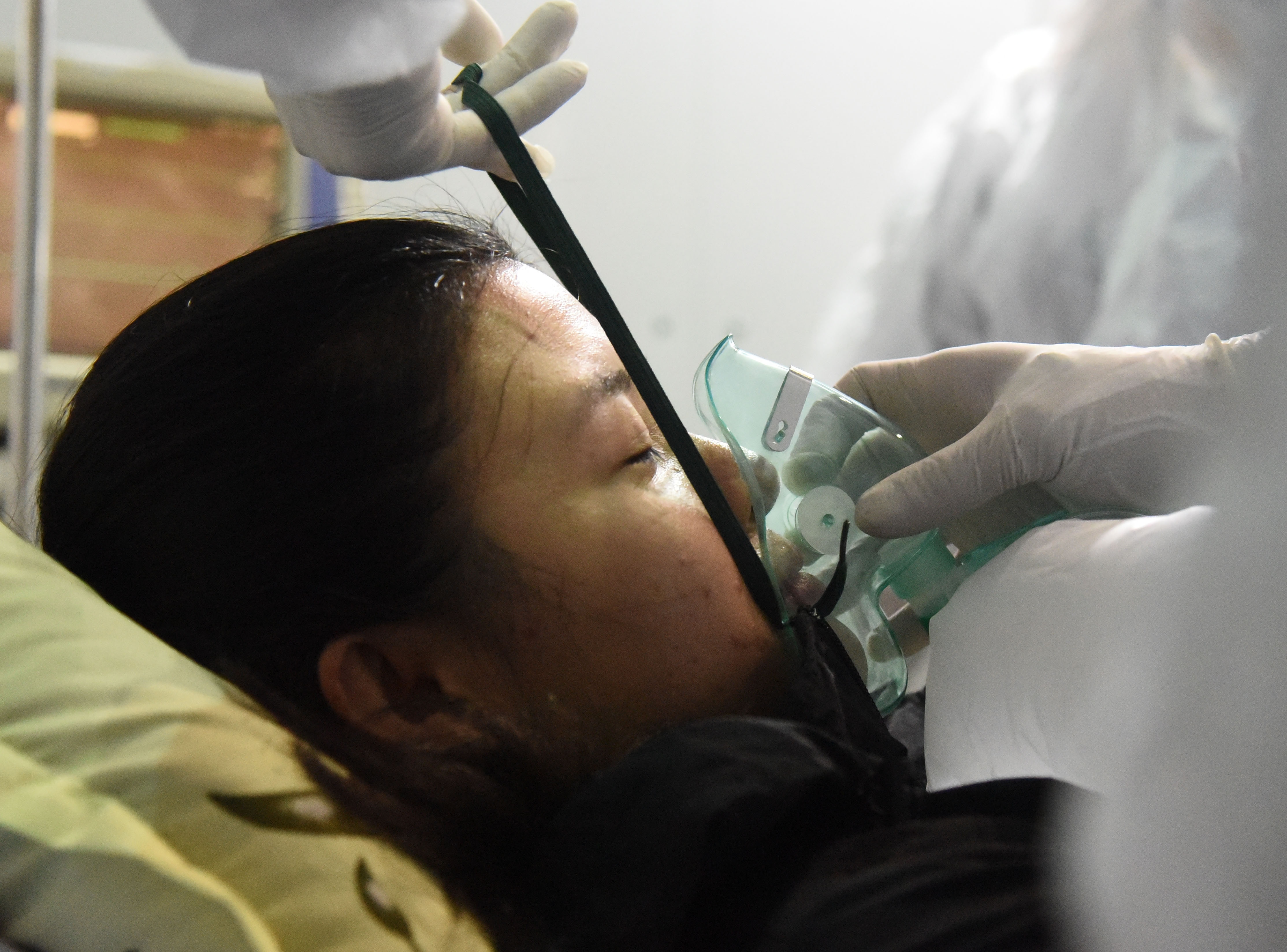 Tinh huong cap cuu benh nhan suy ho hap o Benh vien da chien Tien Son hinh anh