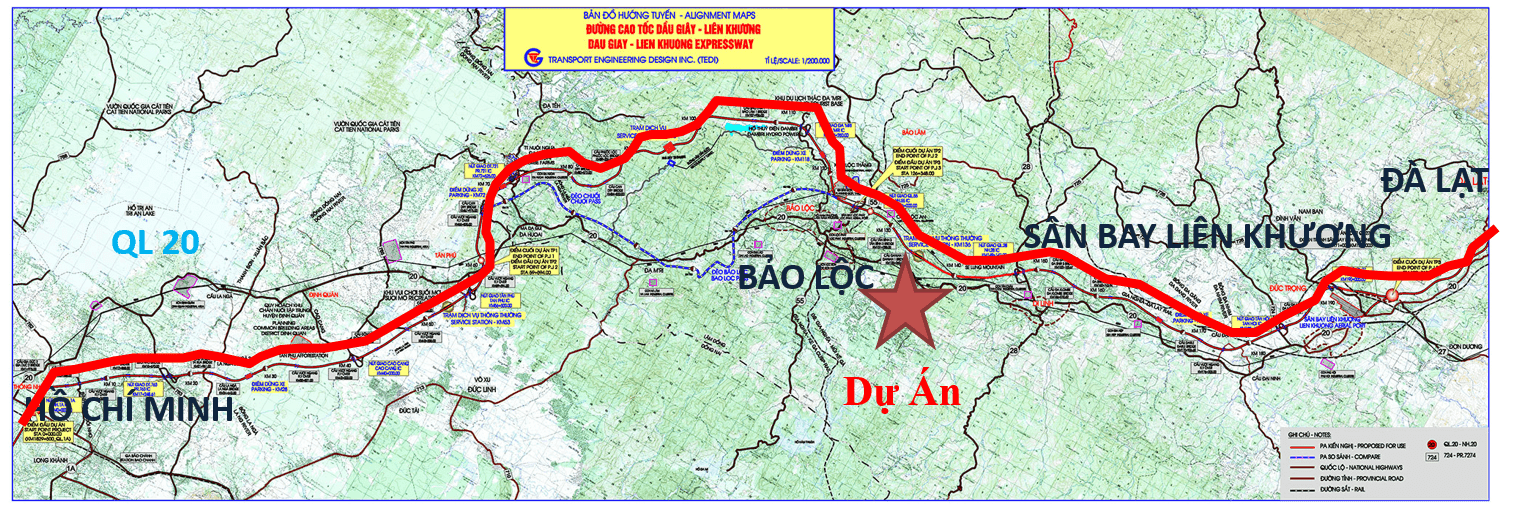 cao toc noi Dong Nai - Lam Dong anh 1