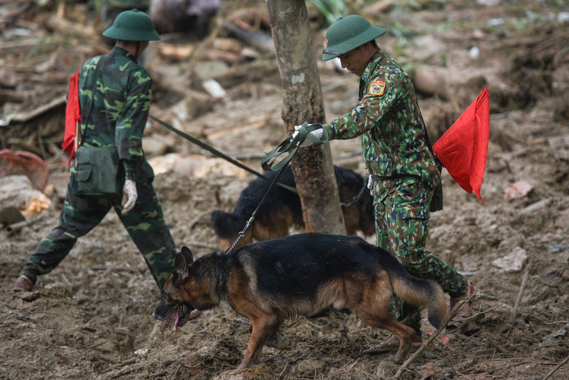 cong binh tim kiem tai Tra Leng anh 2