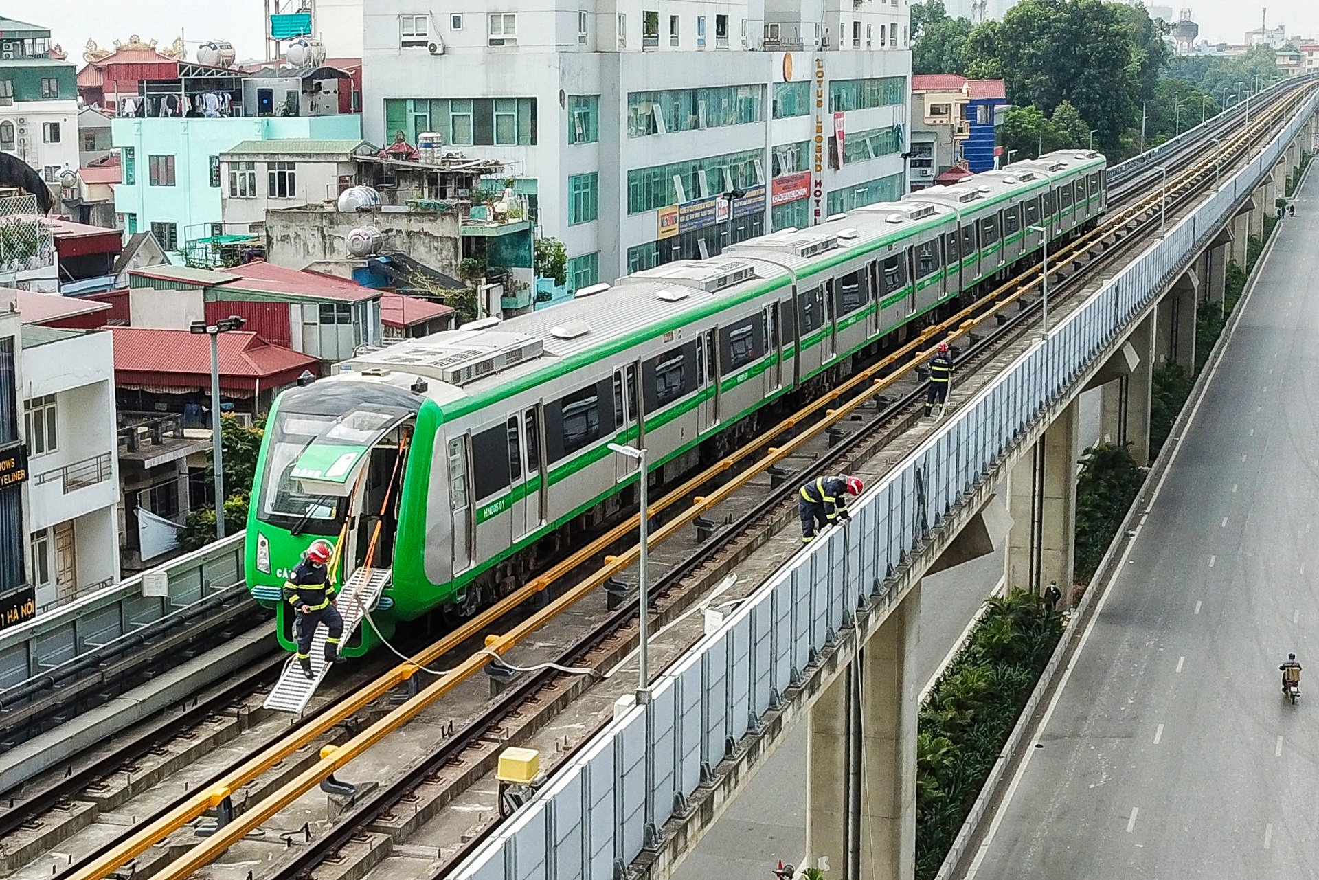 ban giao duong sat Cat Linh - Ha Dong anh 1