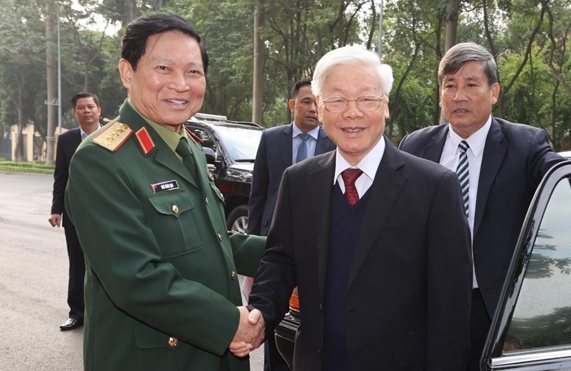 Tong bi thu, Chu tich nuoc du Hoi nghi Quan chinh 2020 hinh anh