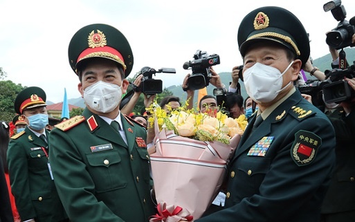 Bo truong Quoc phong Viet Nam - Trung Quoc anh 1