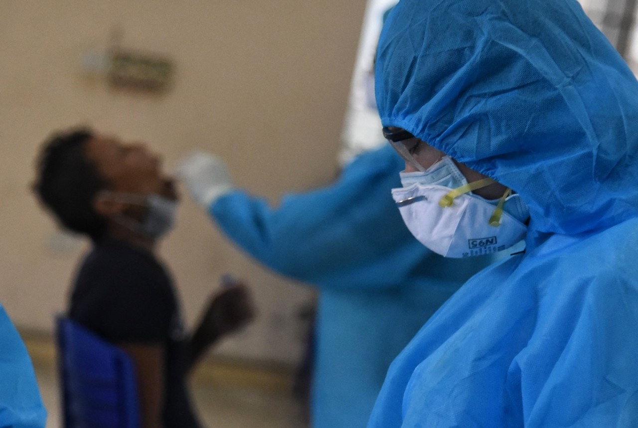 Them mot thi tran o Vinh Phuc phai gian cach xa hoi hinh anh