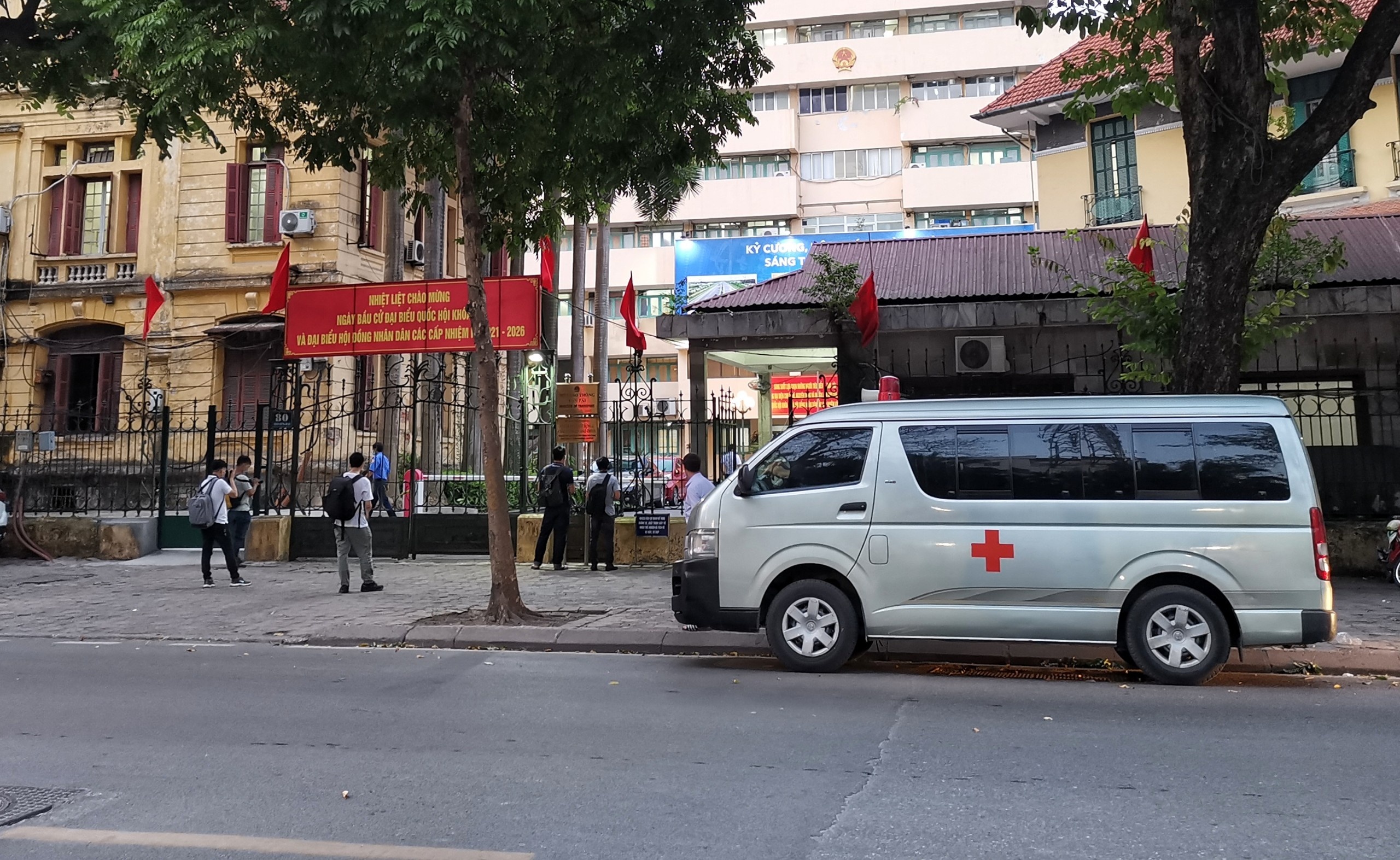 Phong toa tru so Bo GTVT anh 1