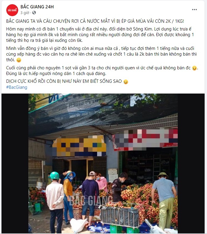 vai thieu Bac Giang bi ep gia anh 1