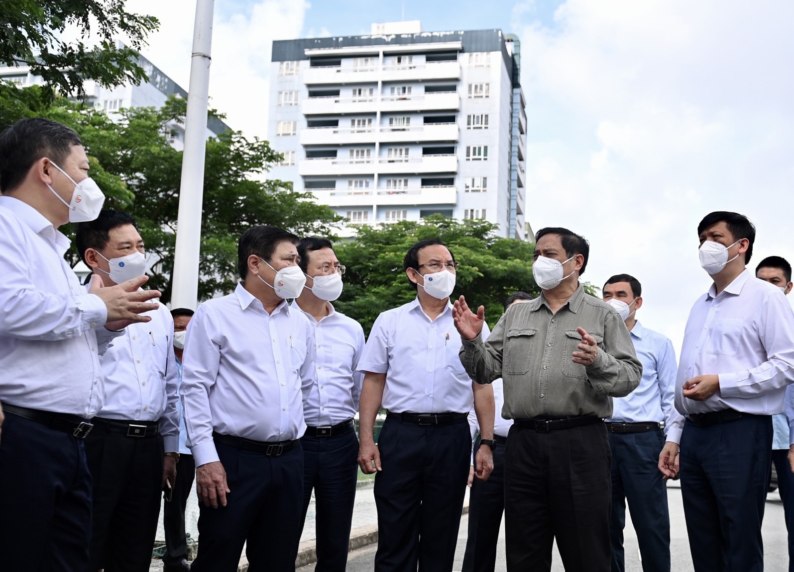 Thu tuong Pham Minh Chinh tham TP.HCM anh 1