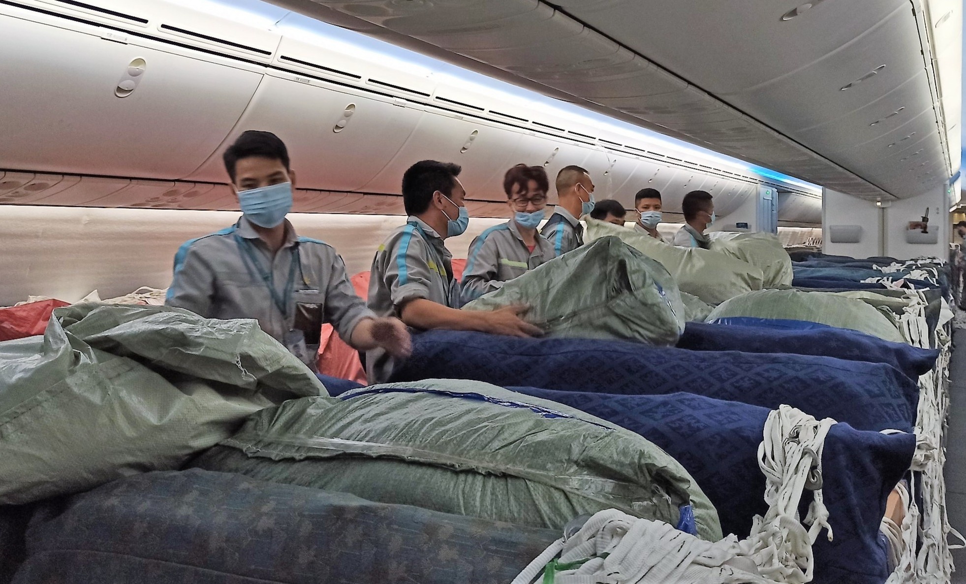 Van chuyen 800 may tho vao TP.HCM hinh anh