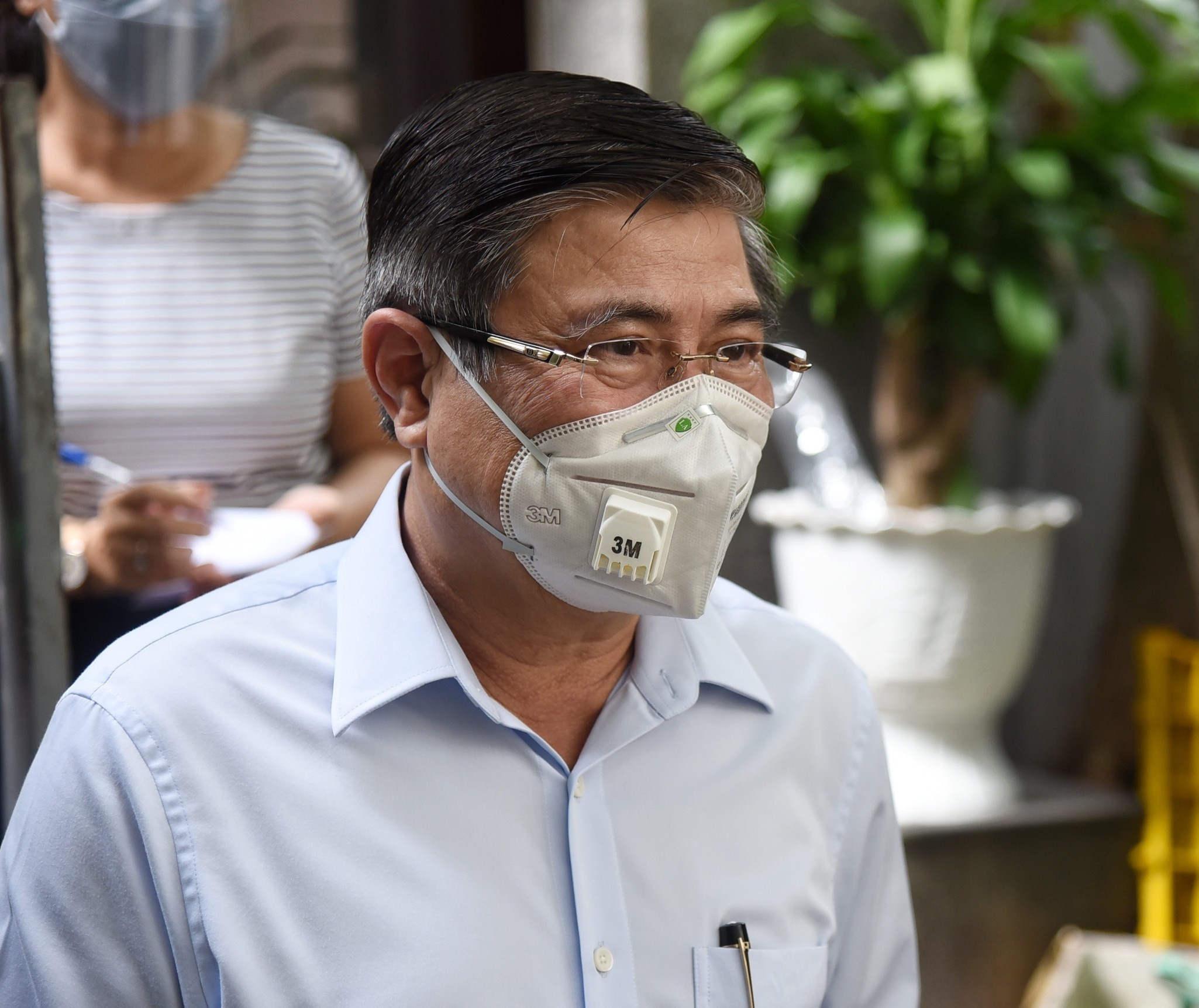 Chu tich Nguyen Thanh Phong tai Nha Be anh 1