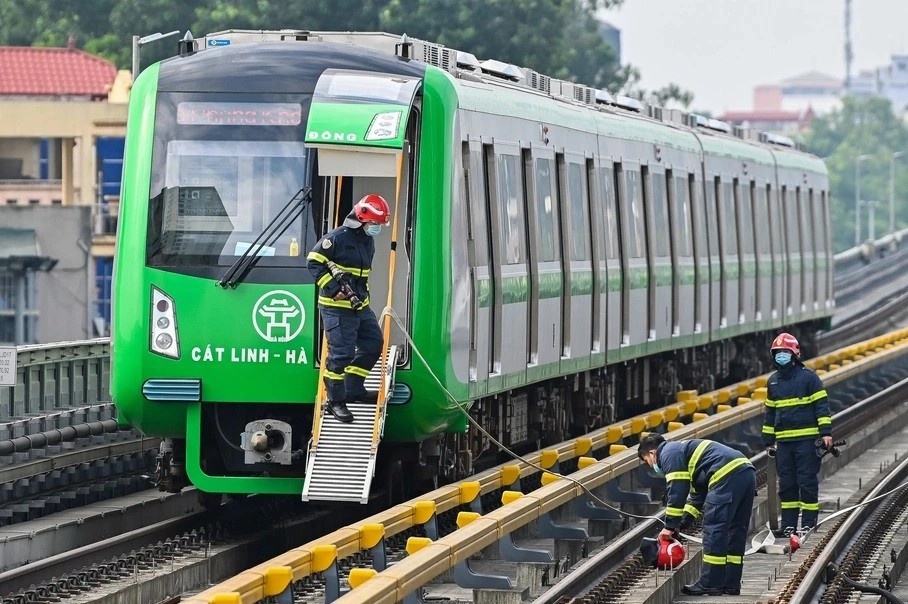 Chap thuan ket qua nghiem thu duong sat Cat Linh - Ha Dong hinh anh