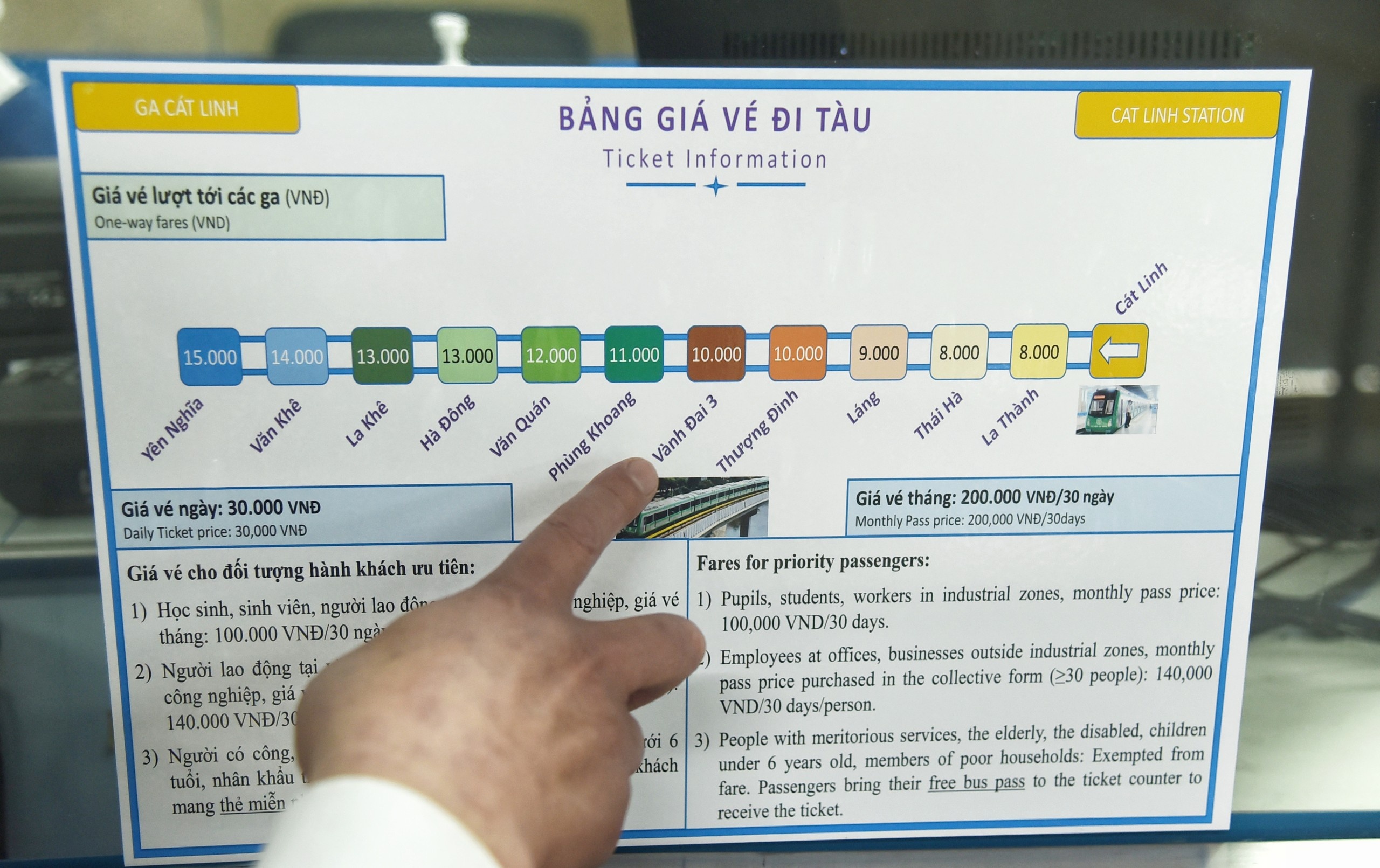 ban ve tau dien Cat Linh - Ha Dong anh 2