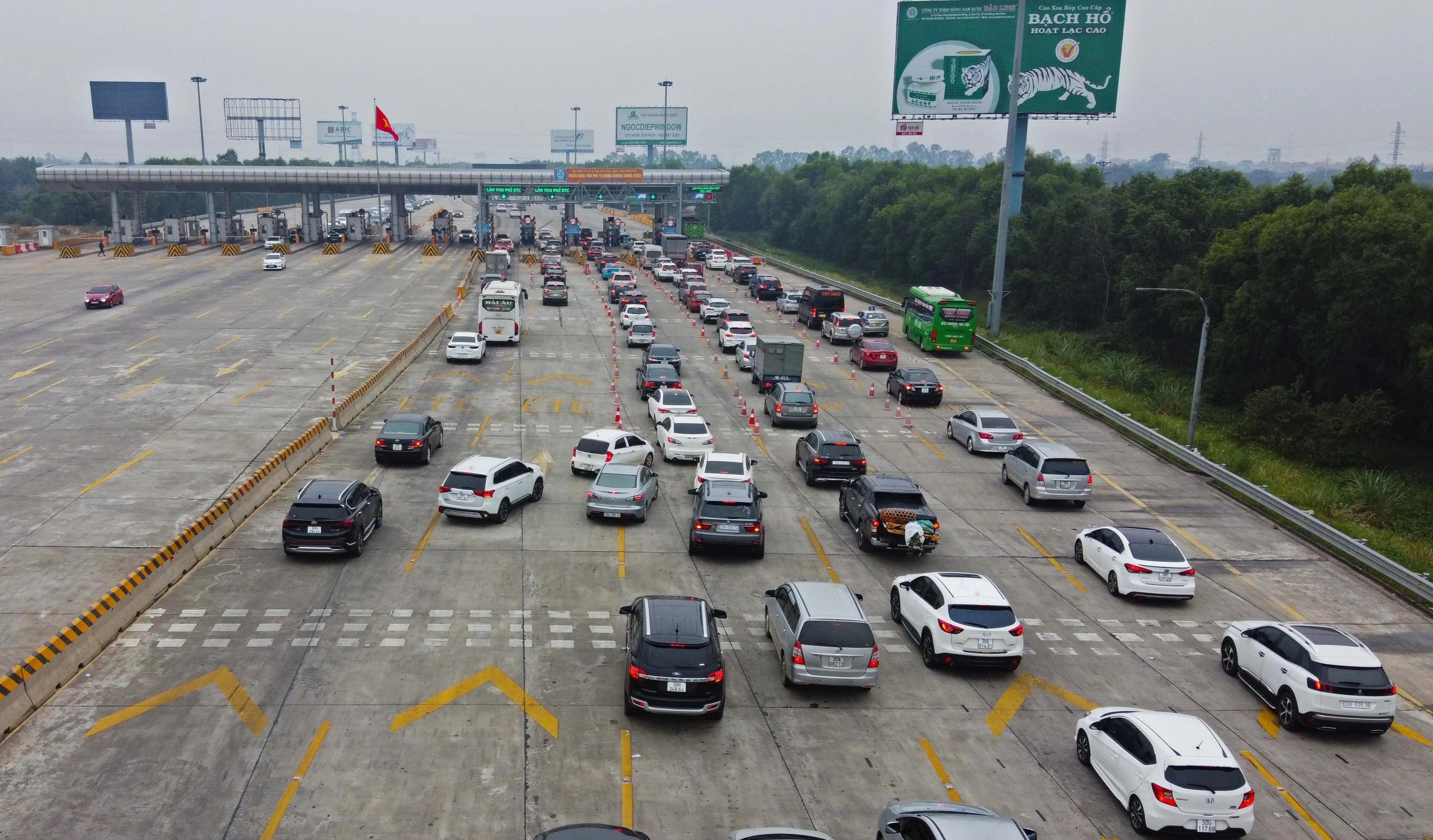 Khi nao thu phi tu dong o duong cao toc Ha Noi - Hai Phong? hinh anh