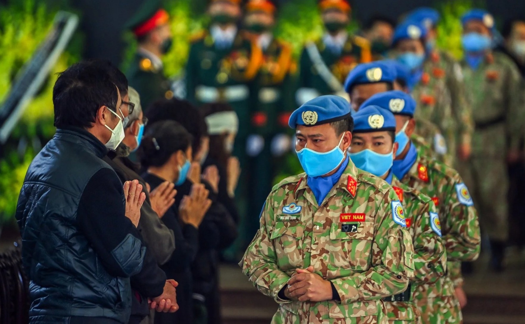 Not tram trong ban nhac cua luc luong gin giu hoa binh Viet Nam hinh anh