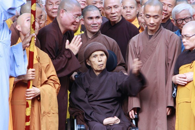 thien su Thich Nhat Hanh vien tich anh 1