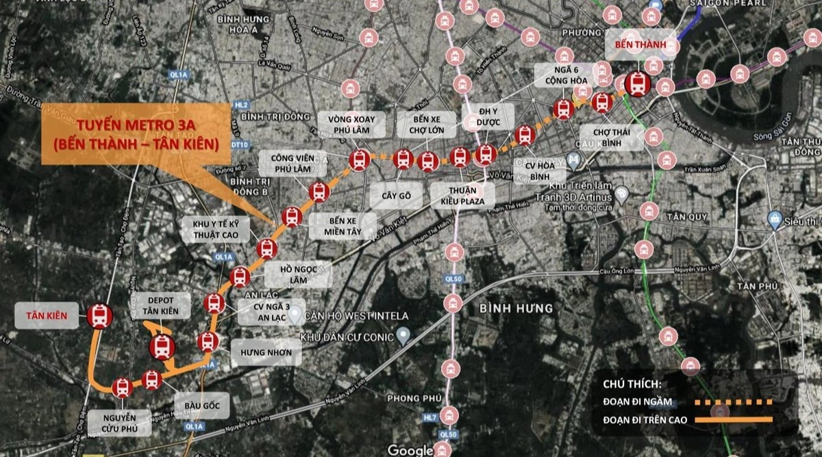 metro Ben Thanh - Tan Kien anh 1
