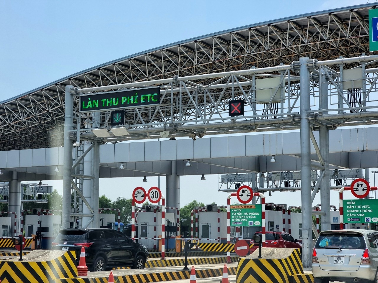 thu phi cao toc Ha Noi - Hai Phong anh 2