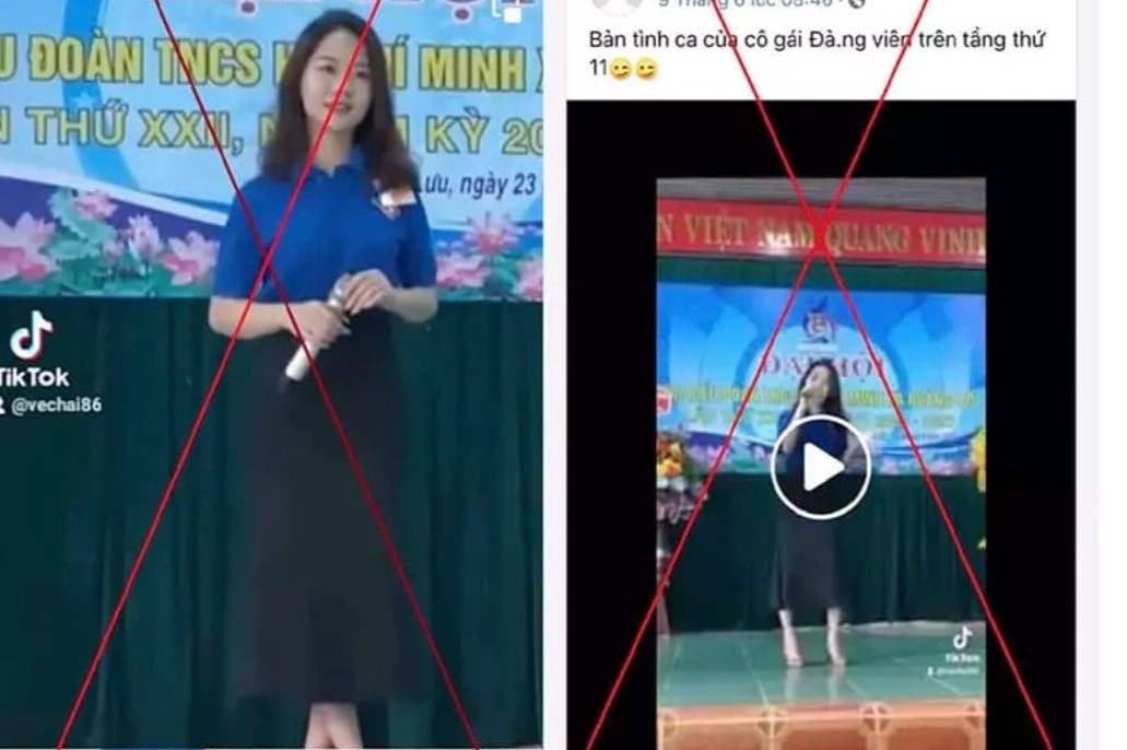 Nu doan vien buc xuc vi thanh nhan vat chinh vu chung cu o Thai Nguyen hinh anh