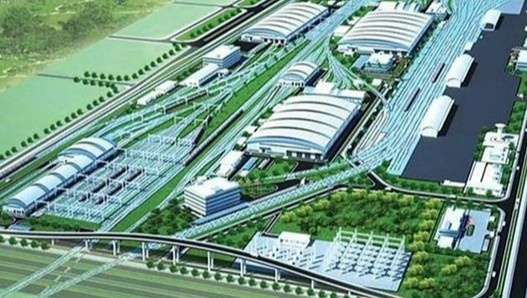 Metro Yen Vien - Ngoc Hoi doi chu 2 lan van chua the thi cong hinh anh